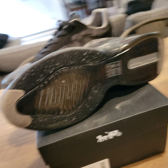 Coach shoes men's brand new black size 12 - Picture 7 of 7